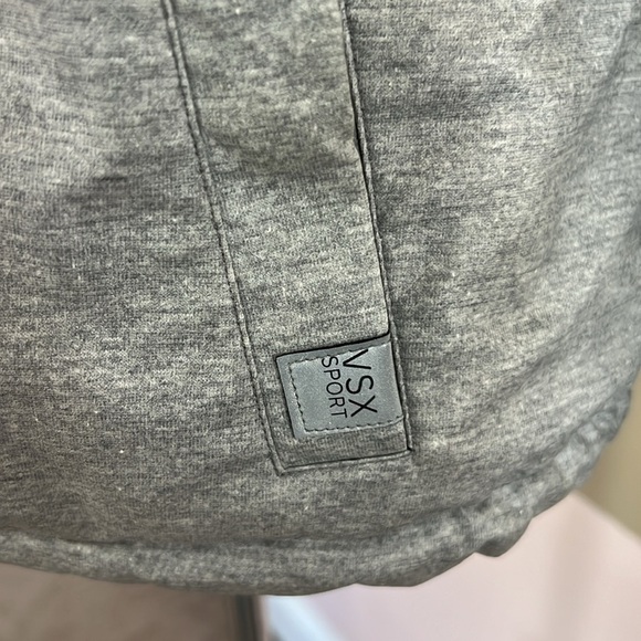 Victorias Secret VSX Sports Reversible Puffer Ombré Gray & Black Coat Size S/p - Picture 7 of 11